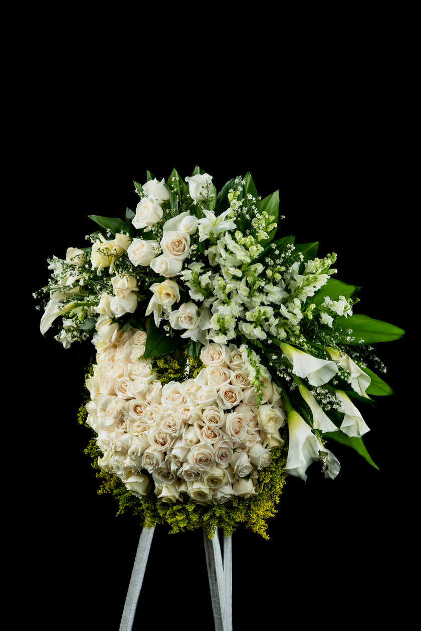 Anillo de Rosas y Calas – Homenaje Sereno