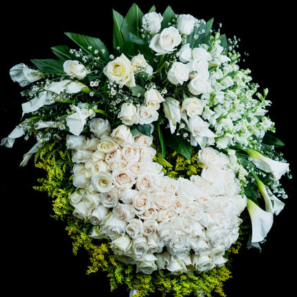 Anillo de Rosas y Calas – Homenaje Sereno