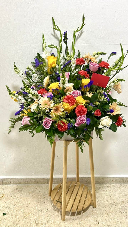 Ramo Jardín de Alegría – Arreglo Floral Premium