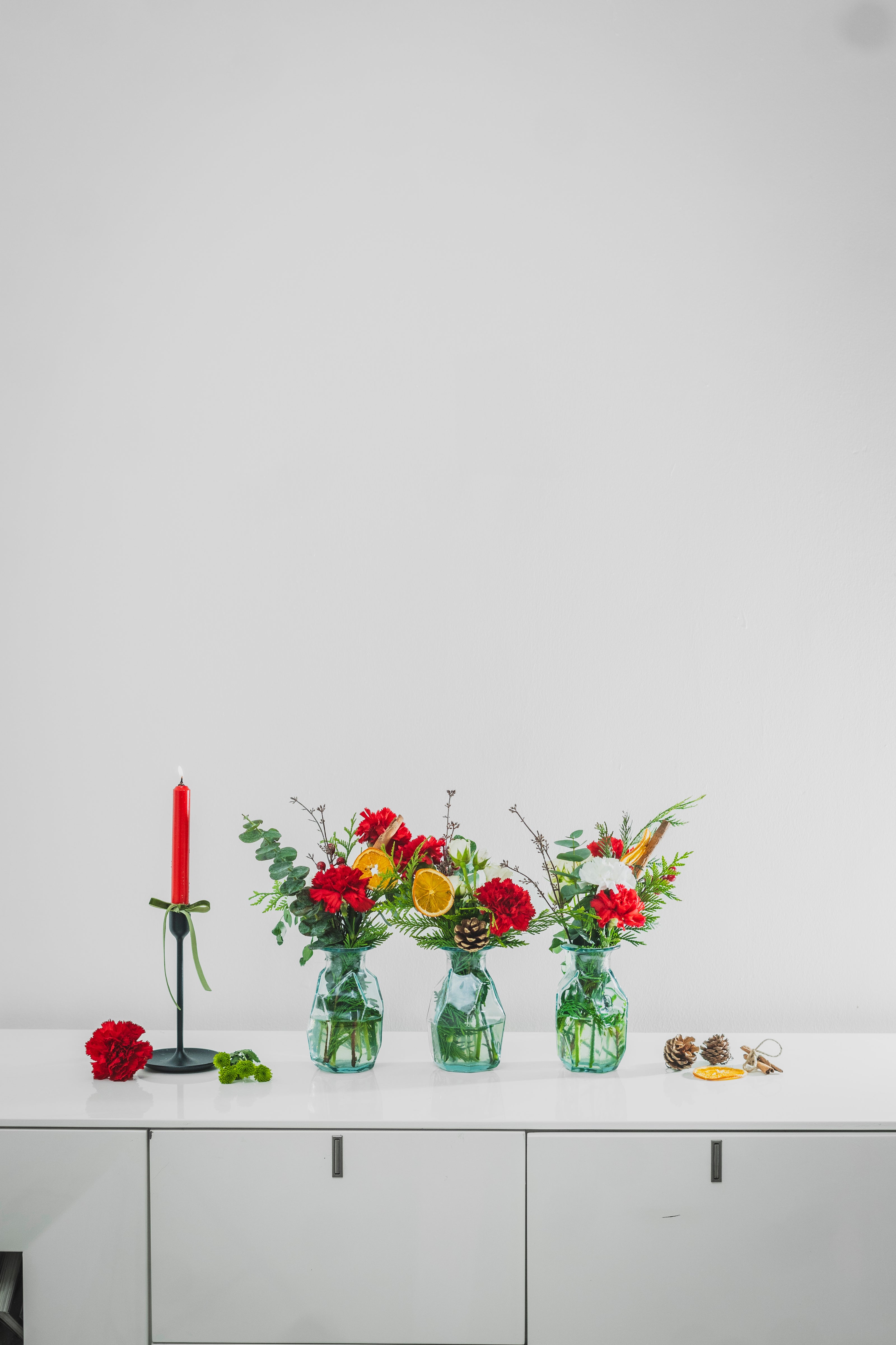 Floral Solitaire Trio