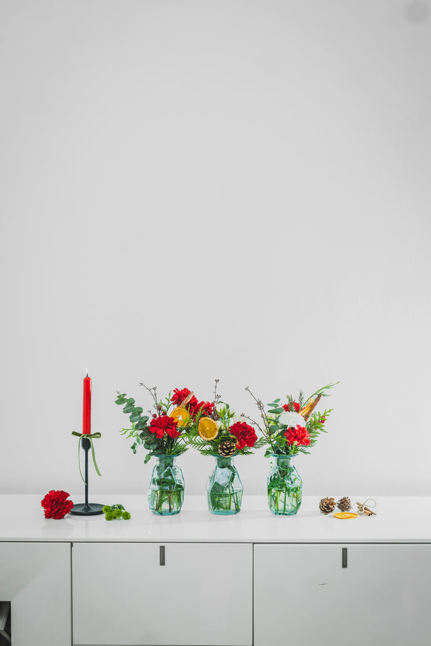 Floral Solitaire Trio