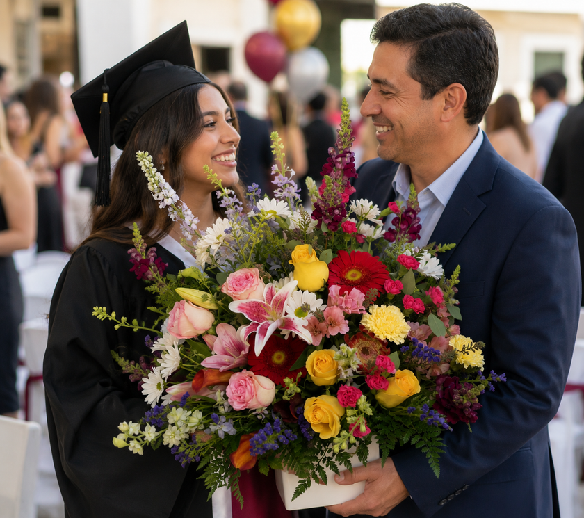 Ramo Jardín de Alegría – Arreglo Floral Premium