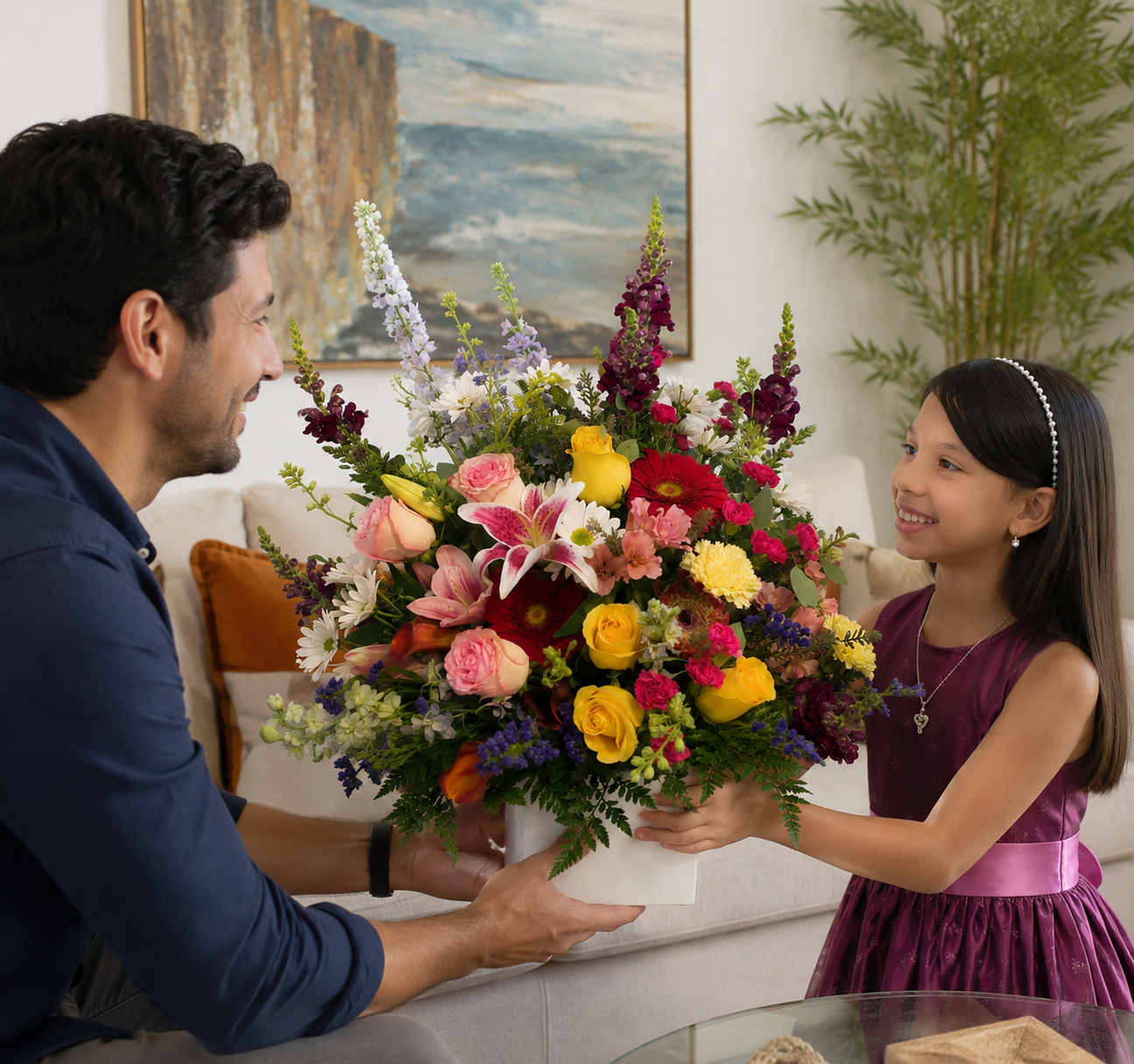 Ramo Jardín de Alegría – Arreglo Floral Premium