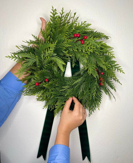 Christmas Wreath Apple Pine 13