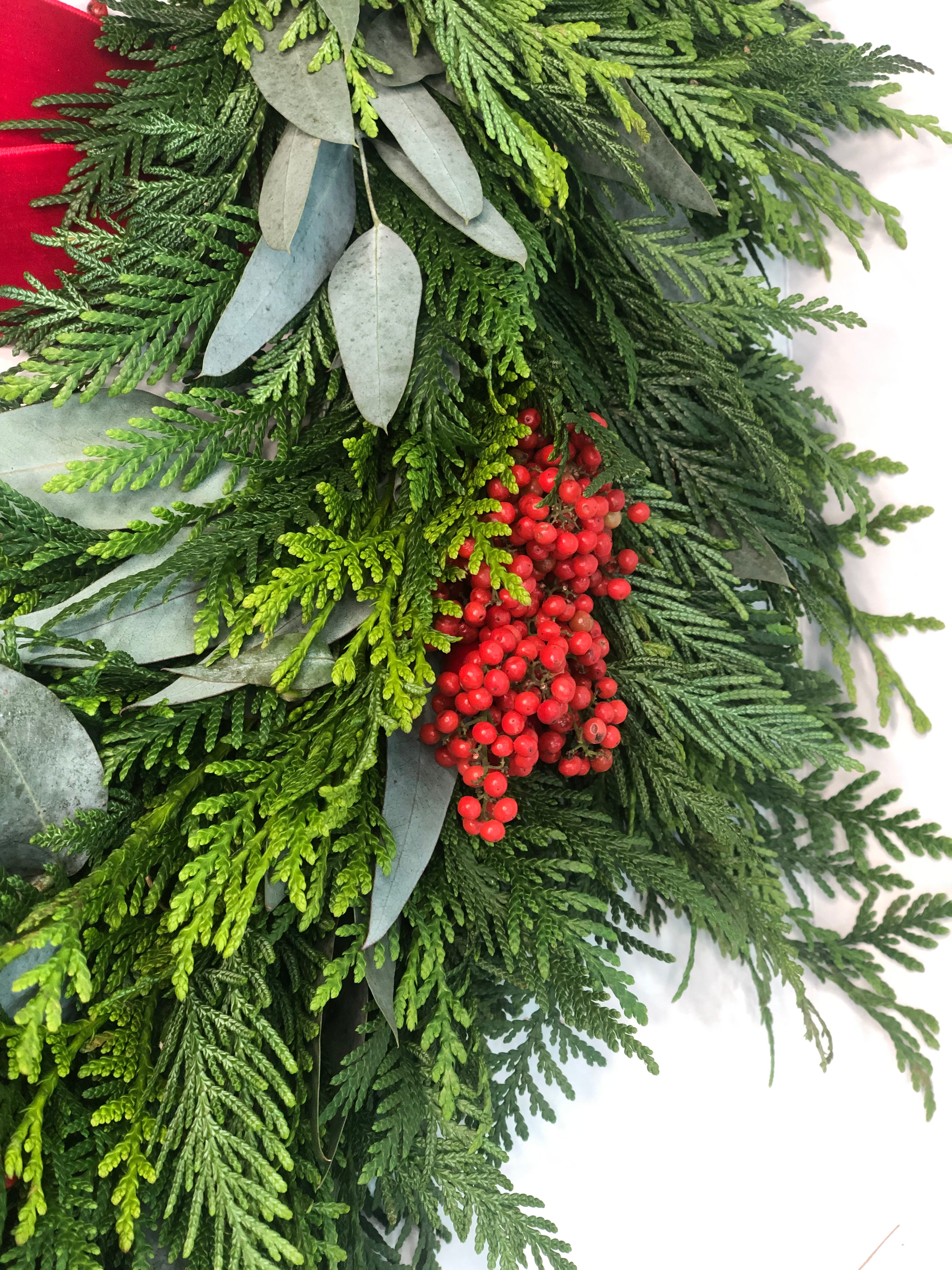 Christmas Wreath in Apple Pine