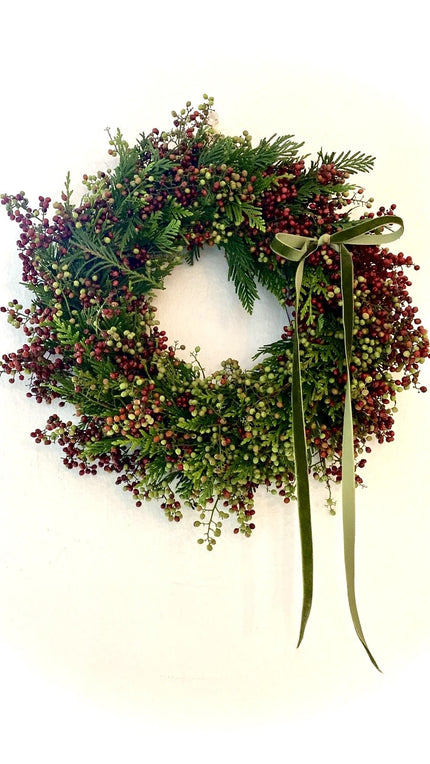 Pepper and Pine Wreath 14